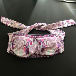 Victoria’s Secret Print Bandeau Bikini Top